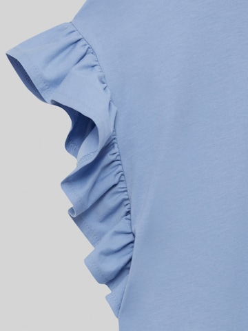Pull&Bear Koszulka w kolorze niebieski