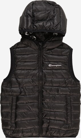 Champion Authentic Athletic Apparel Vest in Black: front
