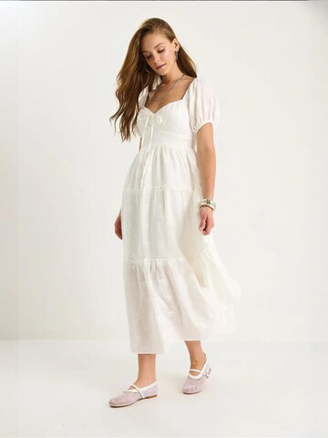 Bianco Lucci Summer Dress in White