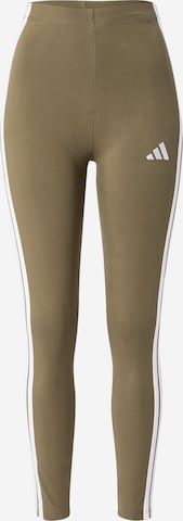 Pantaloni sportivi 'Essentials' di ADIDAS SPORTSWEAR in verde: frontale