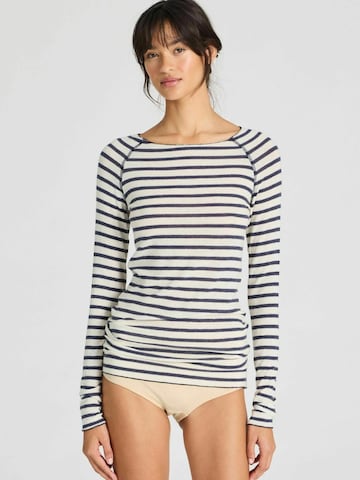 Gai+Lisva Shirts 'Amalie' i blå: forside