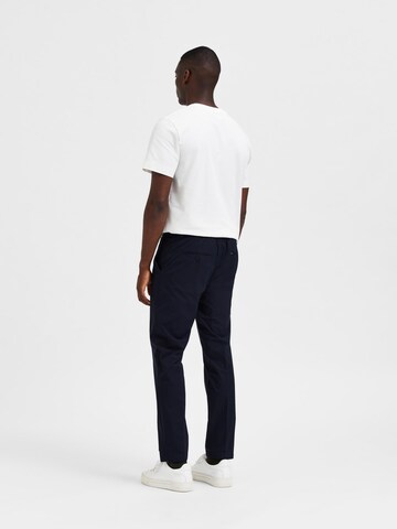 Coupe slim Pantalon 'Fremont' SELECTED HOMME en bleu