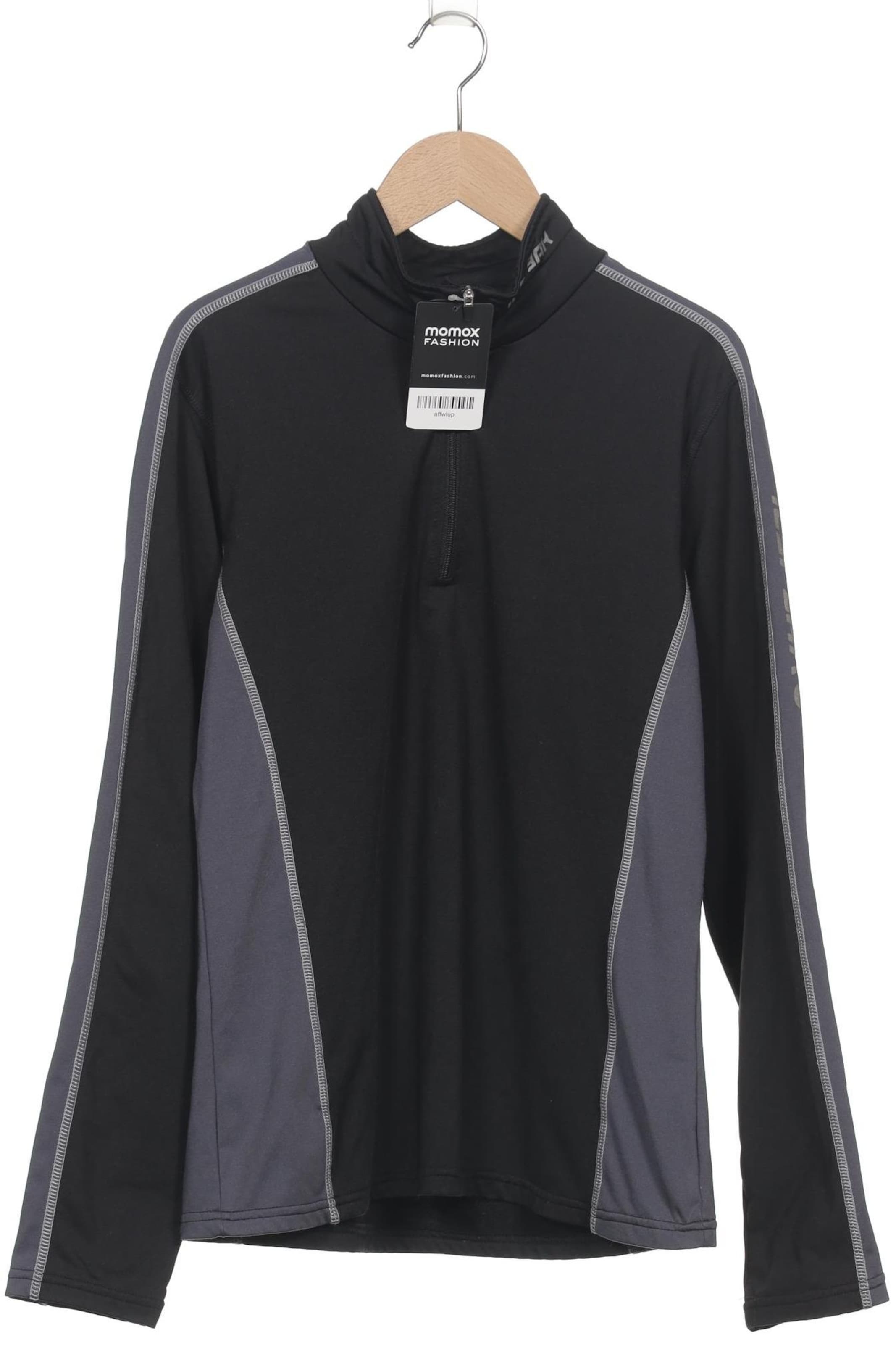 ICEPEAK Sweatshirt & Zip-Up Hoodie in XL in Black: front