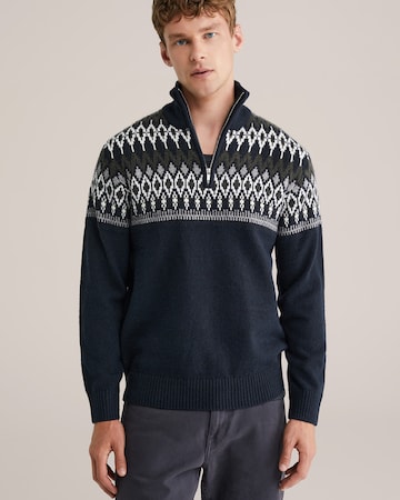 WE Fashion Pullover i blå: forside