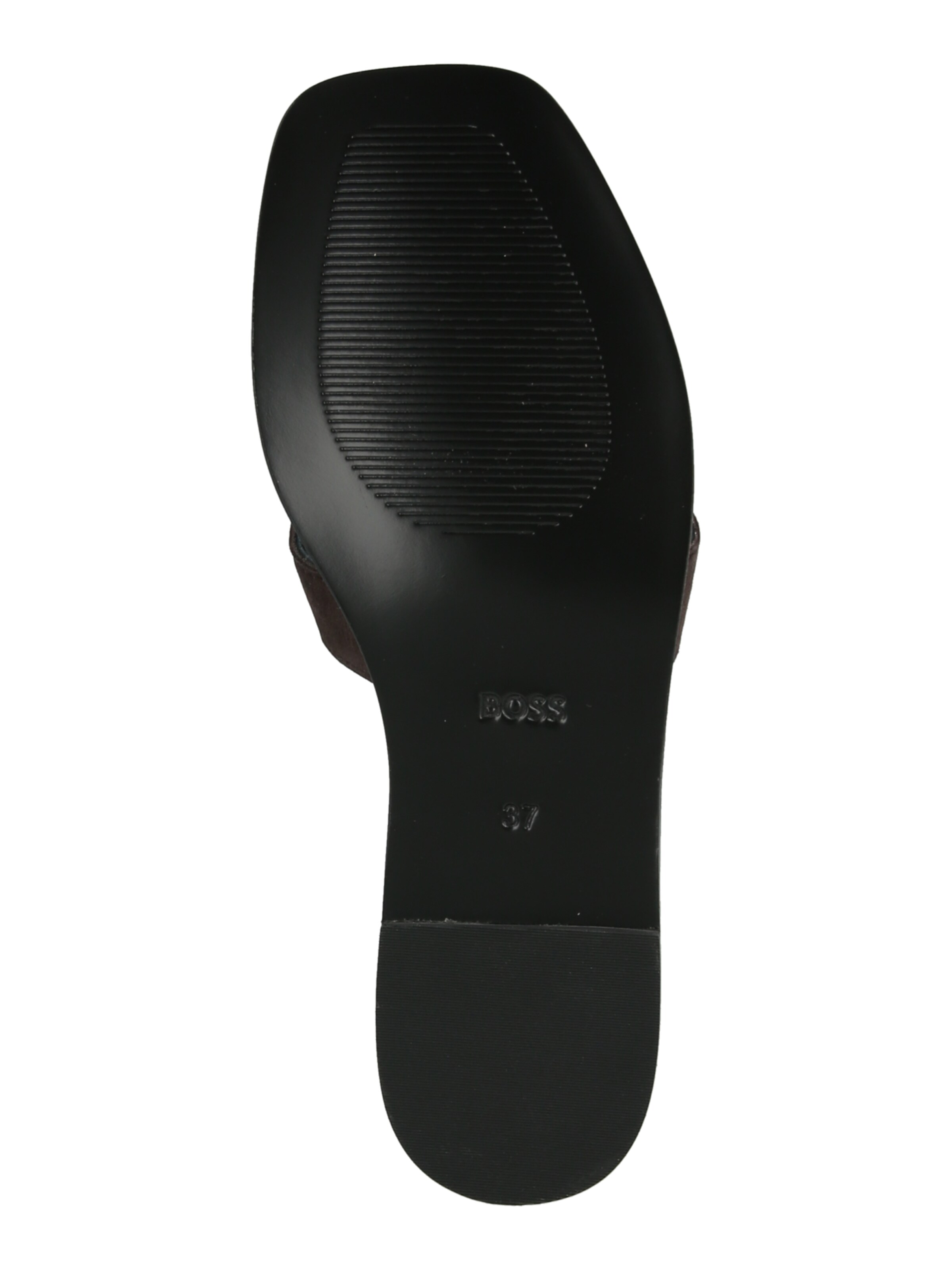 BOSS - Sapato aberto 'Charlize' em castanho