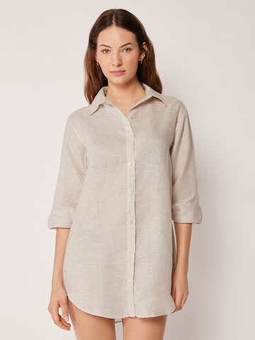 CALZEDONIA Bluse in Grau: Vorderseite