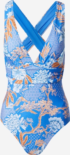 Seafolly Swimsuit in Blue / Light blue / Orange / White, Item view