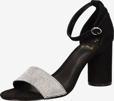 LA STRADA Strap Sandals in Black / Silver, Item view