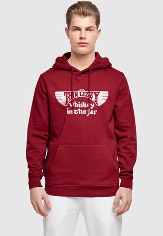 Merchcode Sweatshirt 'Thin Lizzy - Whiskey' in Rot: predná strana