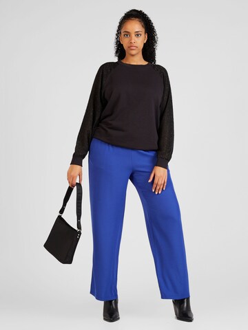 ONLY Carmakoma Regular Broek 'LAURA' in Blauw