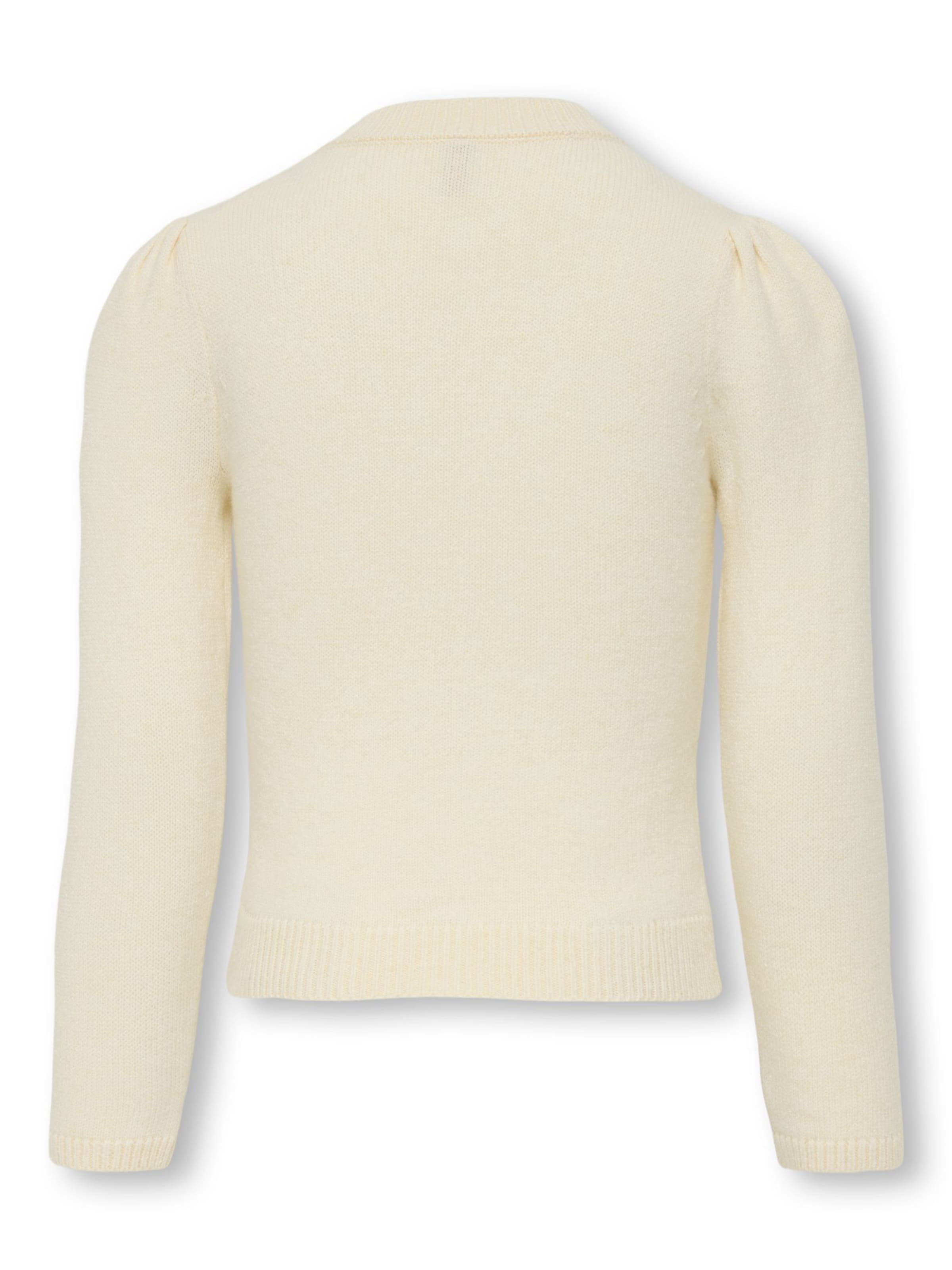 Pullover 'KMGKatia' di ONLY GIRLS in bianco