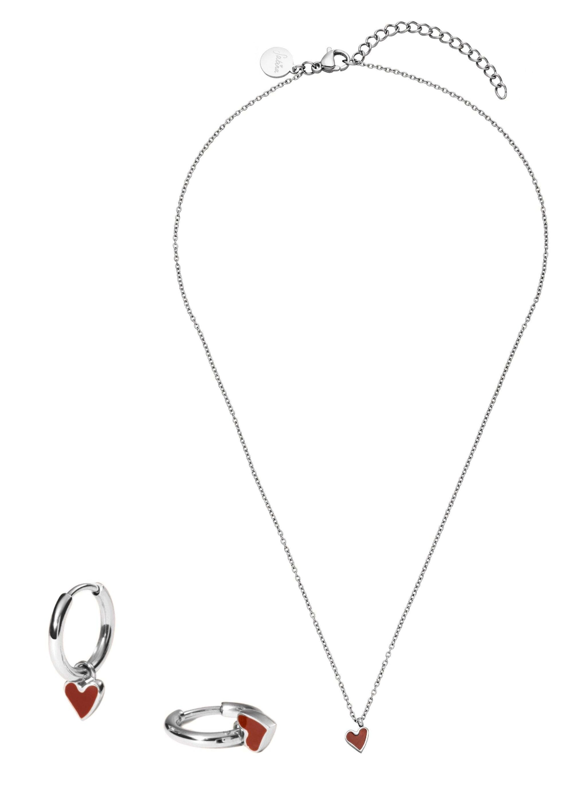 PURELEI Sieraden set 'Memory' in Zilver: voorkant