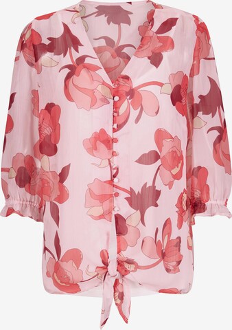 Camicia da donna di heine in rosa: frontale