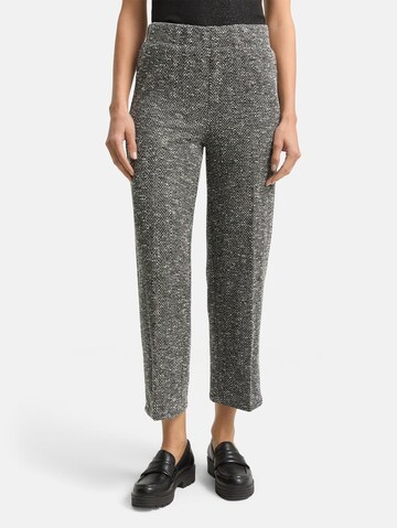 TOM TAILOR Regular Broek 'Lea' in Zwart: voorkant