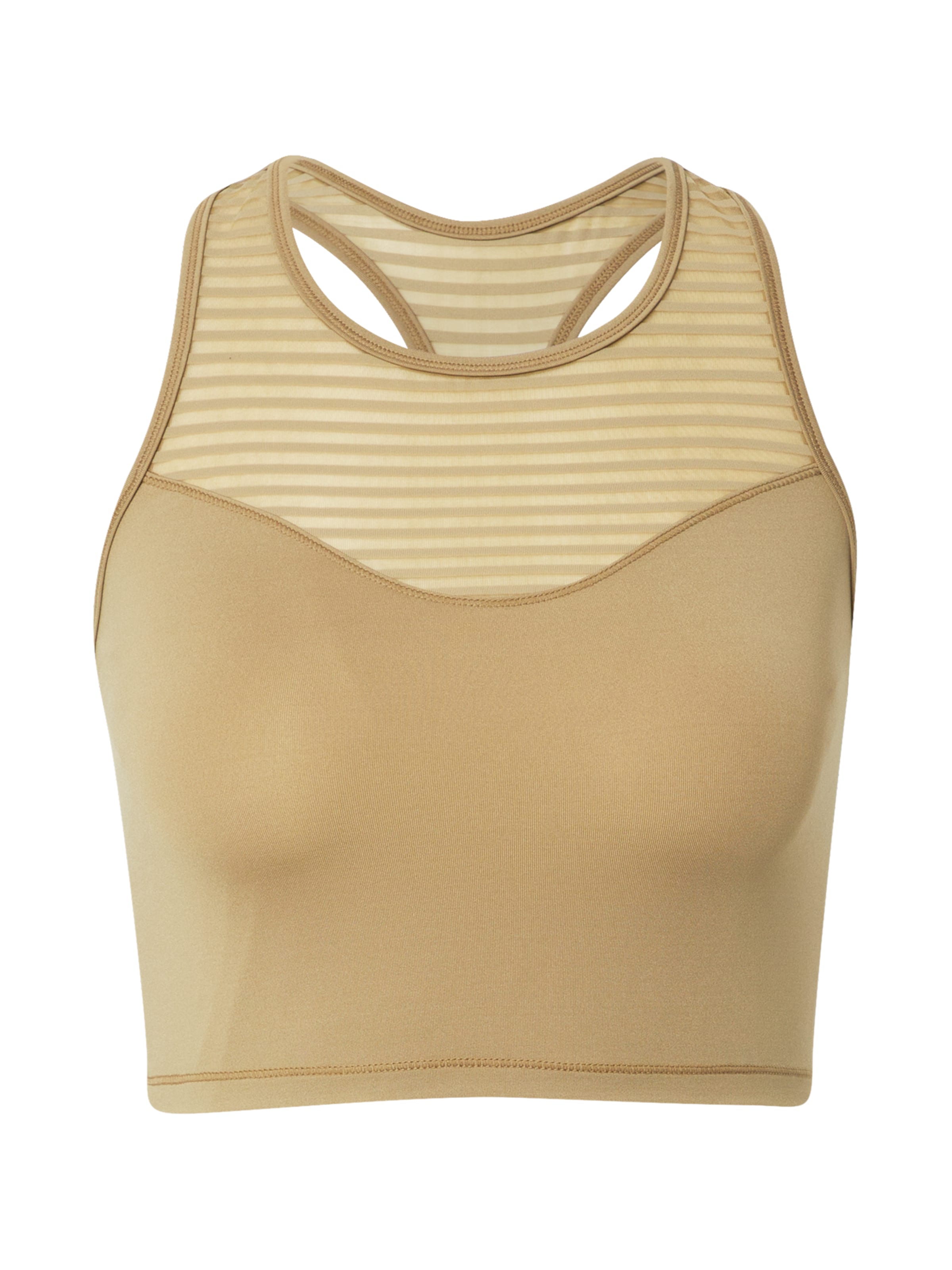 Sport top de la Casall pe bej: față