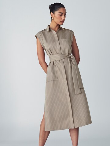 Willa Kleid 'Kobe' in Grau: Vorderseite
