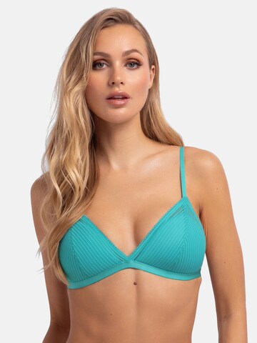 Triangolo Reggiseno di Dorina in verde: frontale