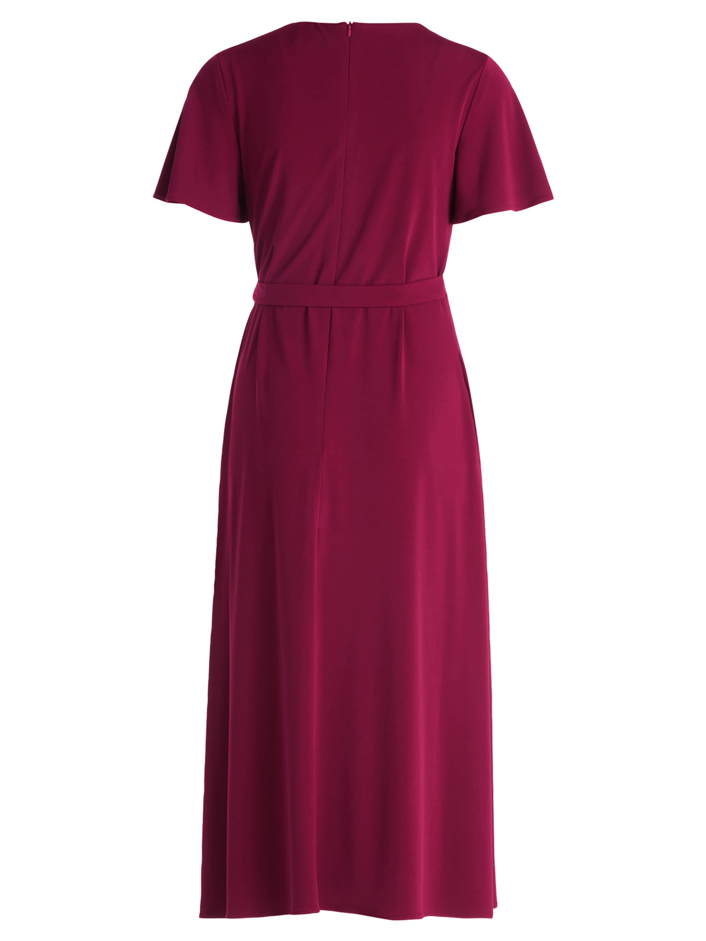 Vera Mont Jerseykleid kurzarm in Rot