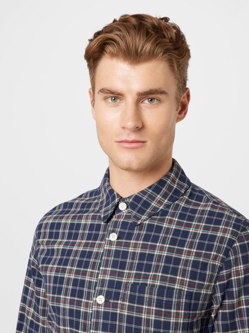 Rotholz Regular fit Button Up Shirt in Blue