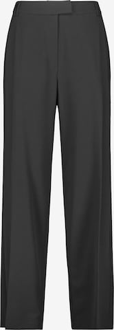 TAIFUN Szeroka nogawka Spodnie w kant w kolorze czarny: przód