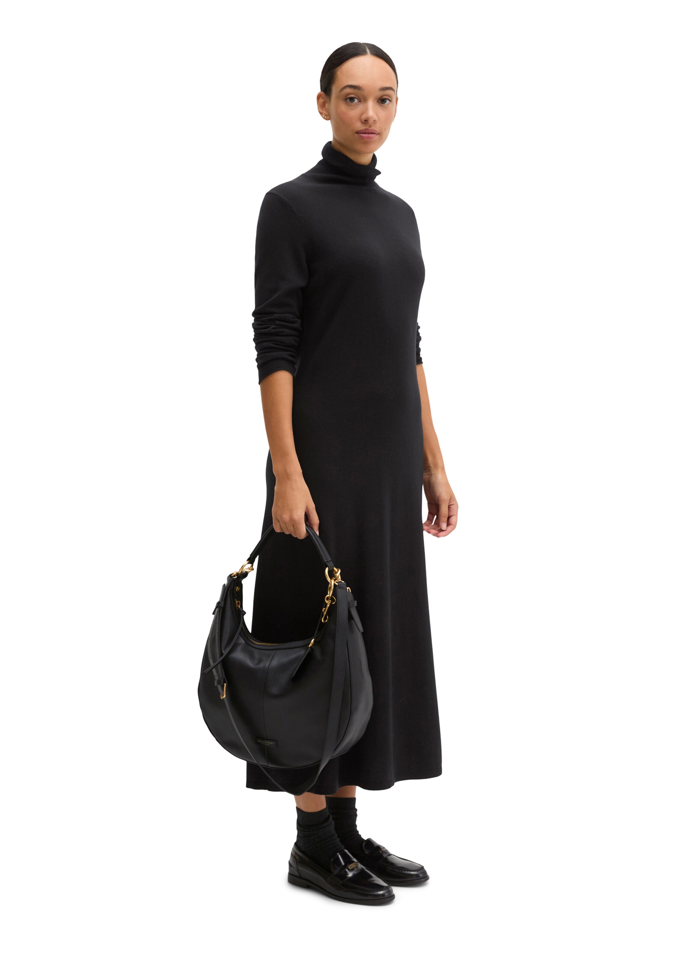 Marc O'Polo Shoulder bag 'Philine' in Black: front
