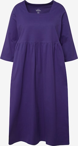 Robe Ulla Popken en violet : devant