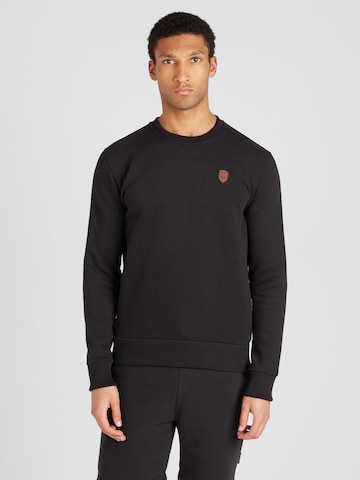 naketano Sweatshirt in Schwarz: predná strana