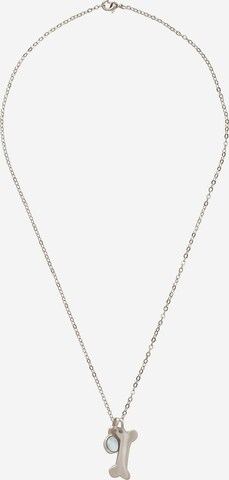 Gemshine Necklace in Silver: front