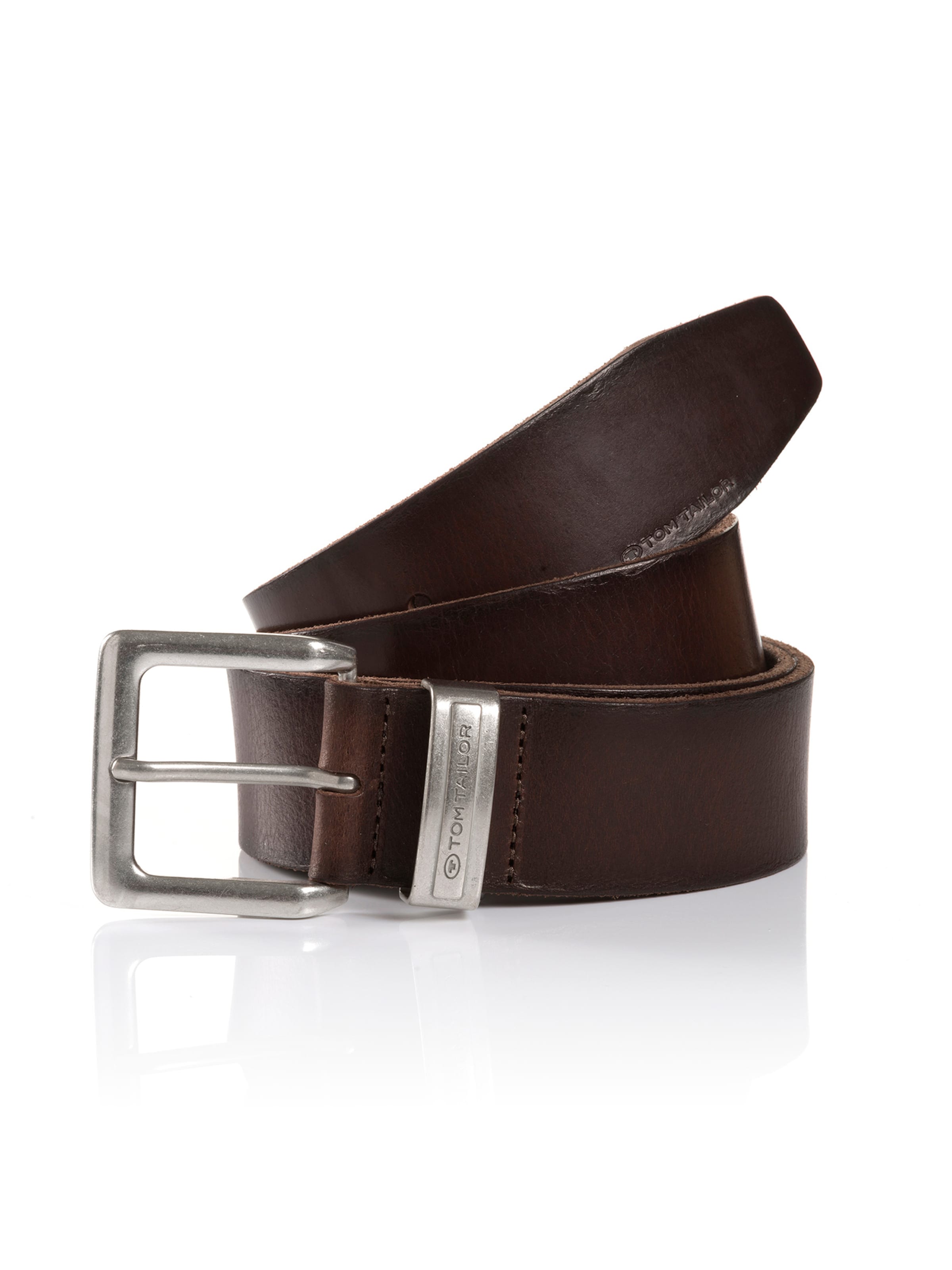 Cintura ' JACOB' di TOM TAILOR in marrone: frontale