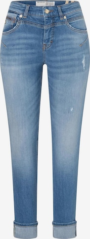 MAC Regular Jeans in Blauw: voorkant