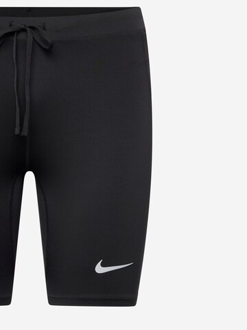 NIKE - Skinny Pantalón deportivo 'Fast' en negro