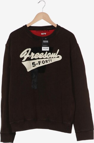 FREESOUL Sweater XL in Braun: predná strana
