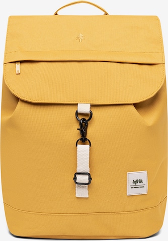 Lefrik Rucksack 'Scout' in Gelb: Vorderseite