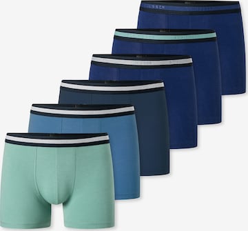 SCHIESSER Underpants ' 95/5 Organic Cotton ' in Blue: front