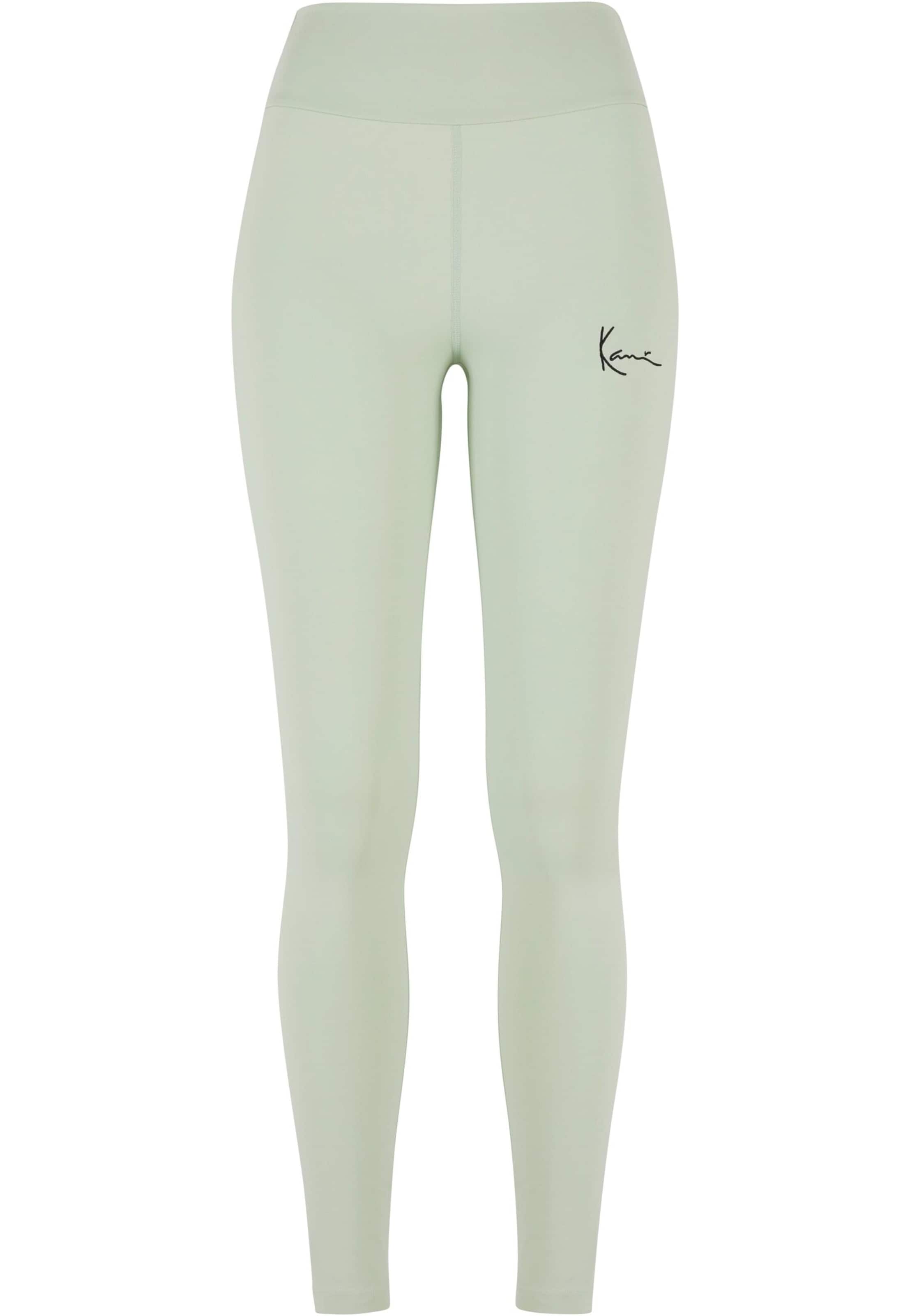 Karl Kani Skinny Leggings 'Essential' in Grün: Vorderseite