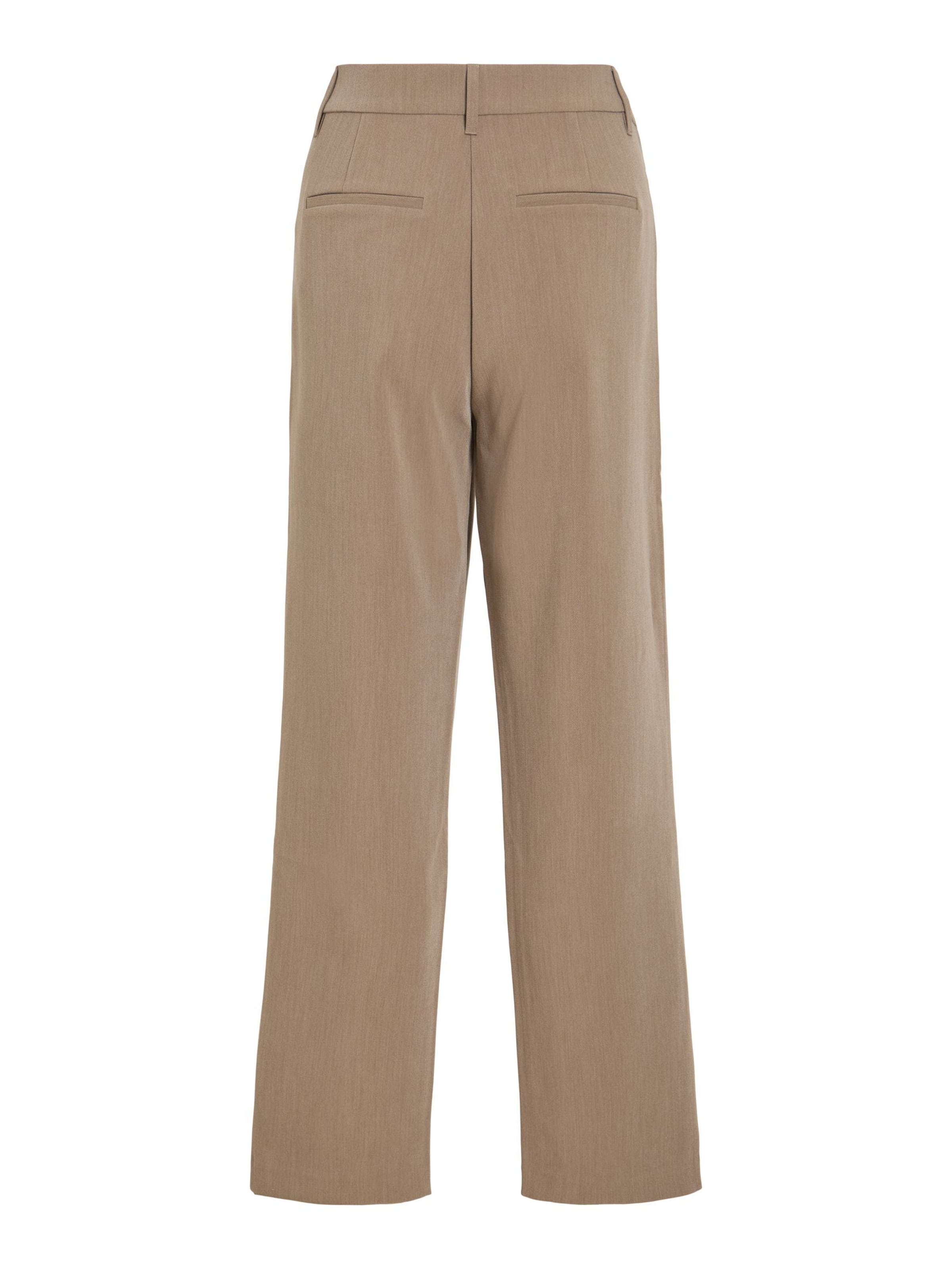 VILA Regular Byxa 'VIEMMI' i beige
