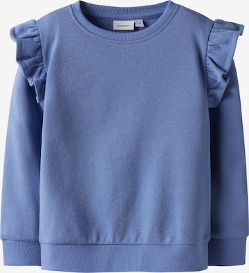 NAME IT Sweatshirt i blå: forside