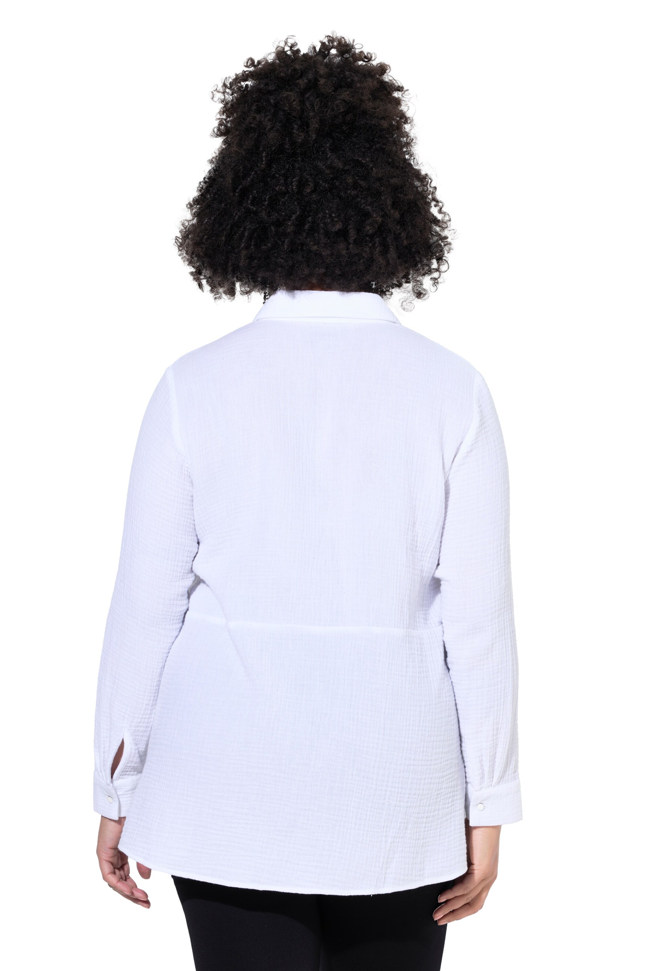 MIAMODA Blouse in White