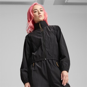 PUMA Sportjacke 'Dare To' in Schwarz: Vorderseite