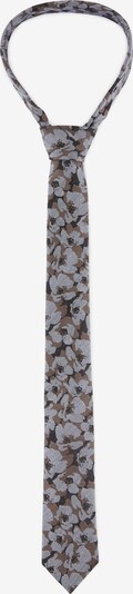 STRELLSON Krawatte in mokka / taupe / rauchgrau, Produktansicht