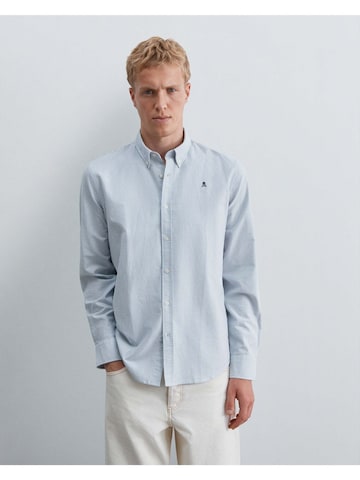 Coupe regular Chemise ' ' Scalpers en gris : devant