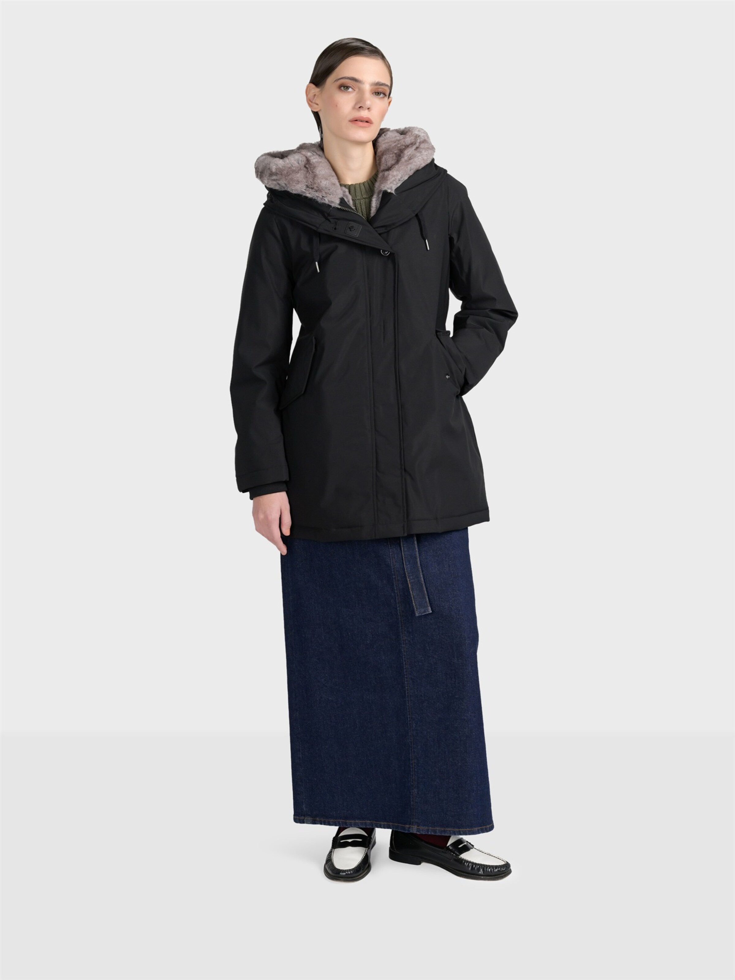 Canadian Classics Winter jacket 'Lanigan' in Black: front