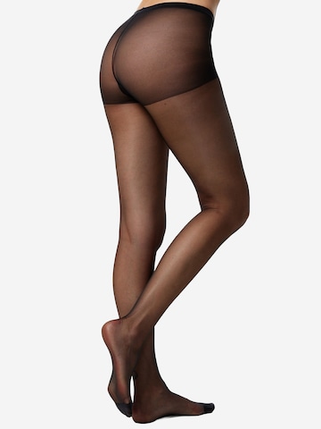 Nur Die Fine tights ' Seidenfein 15 DEN ' in Black
