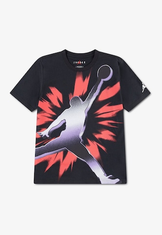 Jordan Shirt 'CHROME' in Zwart: voorkant