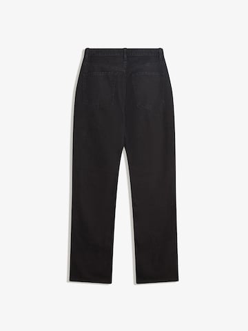 Coupe slim Jean Bershka en noir