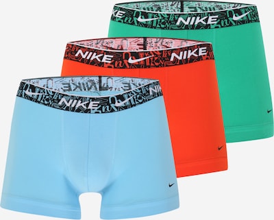 Pantaloncini intimi sportivi NIKE di colore blu chiaro / verde / rosso / bianco, Visualizzazione prodotti