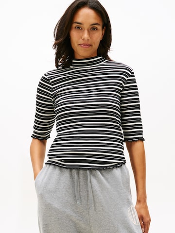 Tricou de la TOMMY HILFIGER pe negru: față