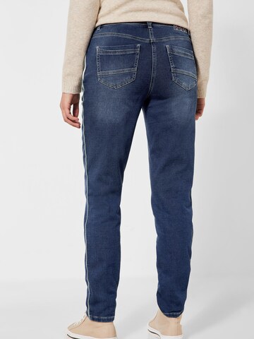 CECIL Slimfit Jeans 'Tracey' in Blau