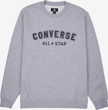 CONVERSE Sweatshirt in Grau: predná strana