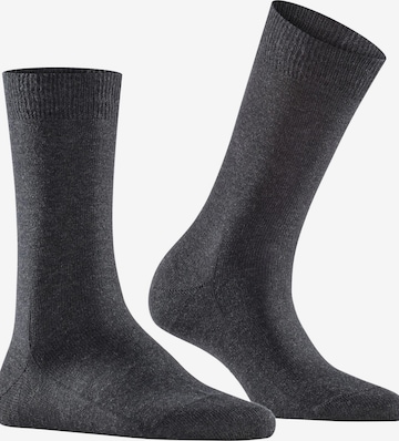 FALKE Socks 'Family' in Grey: front